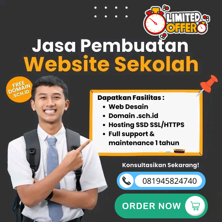 jasa pembuatan website sekolah