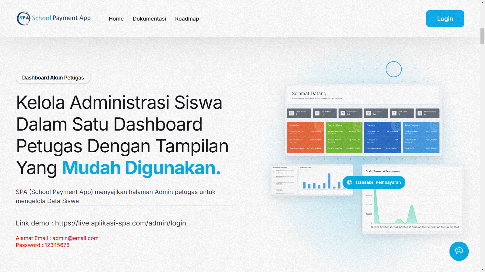 SPA (School Payment App)